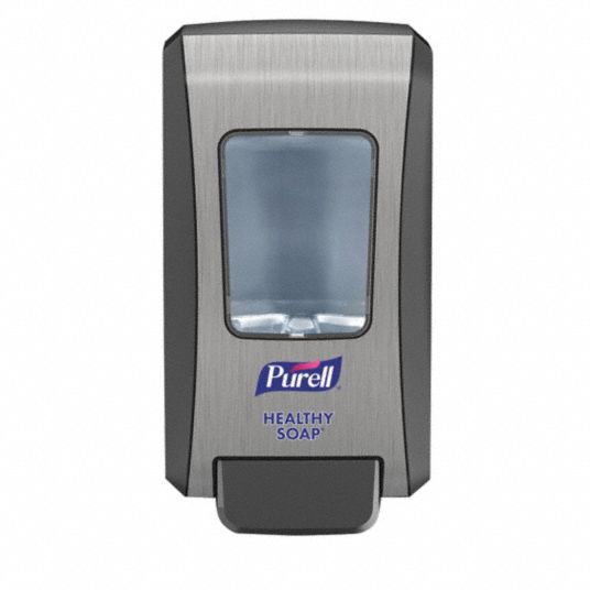 PURELL Soap Dispenser Purell, Liquid, 2,000 mL Refill Size, Gray