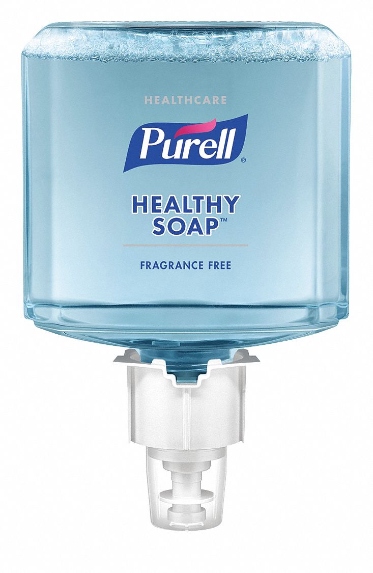 PURELL Unscented, Liquid, Hand Soap, 1,200 mL, Cartridge, ES6, PK 2 414X58647202 Grainger