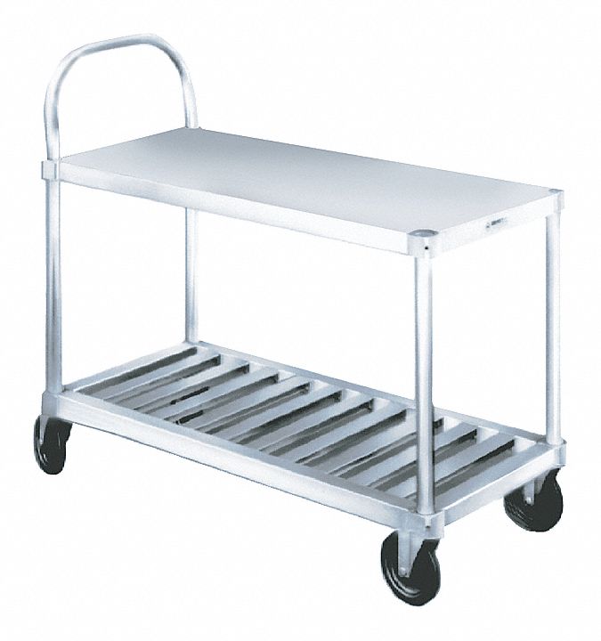 Utility Cart: 600 lb Load Capacity, 41 in x 19 in, 47 in x 19 in x 47 1/2 in