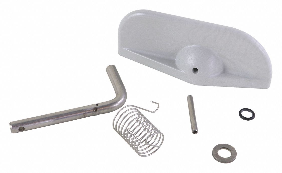 Door Handle Kit: Accessory, Gray, Plastic, For Telephones
