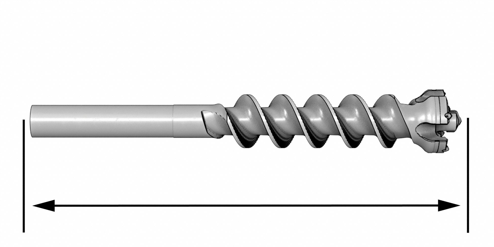 Aggressive & ContinuousCutting DeepHole Drill Bits Grainger Industrial Supply
