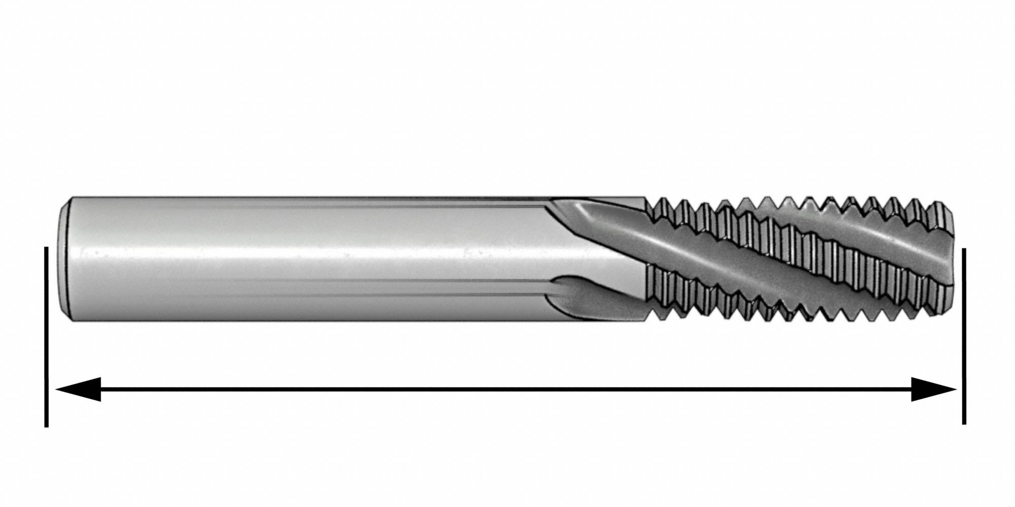 Internal Tool USA #88-0915 .125" Diameter Carbide Thread Mill 30-56 TPI Range 