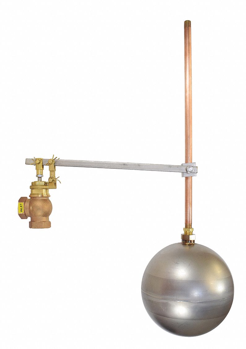 FLOAT VALVE, BRONZE, FNPT CONNECTION, ¾ IN