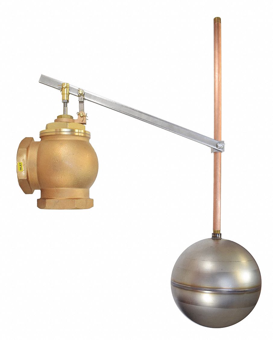 FLOAT VALVE, BRONZE, FNPT CONNECTION, 3 IN