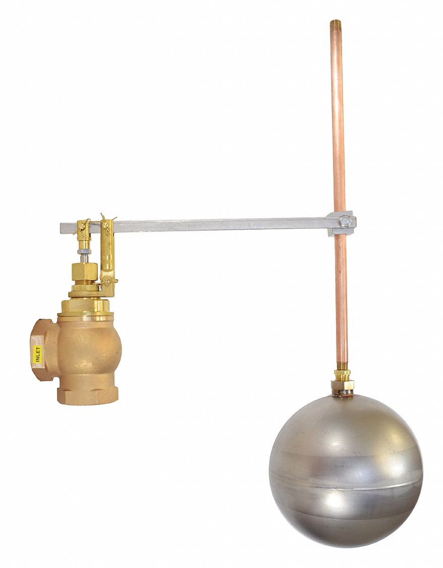 FLOAT VALVE, BRONZE, FNPT CONNECTION, 1 IN