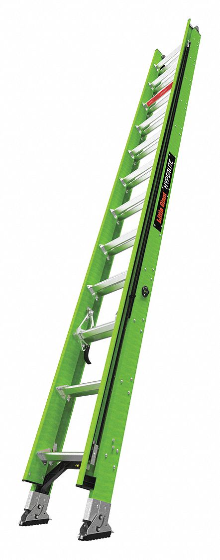 LITTLE GIANT 24 Ft Industry Ladder Size 24 Ft Extended Ladder Ht   415F83 AS02