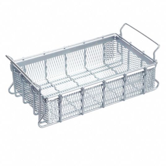 MARLIN STEEL WIRE PRODUCTS, Rectangular, Steel, Parts Washer Basket