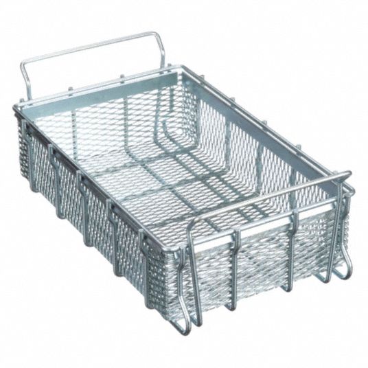 MARLIN STEEL WIRE PRODUCTS, Rectangular, Steel, Parts Washer Basket