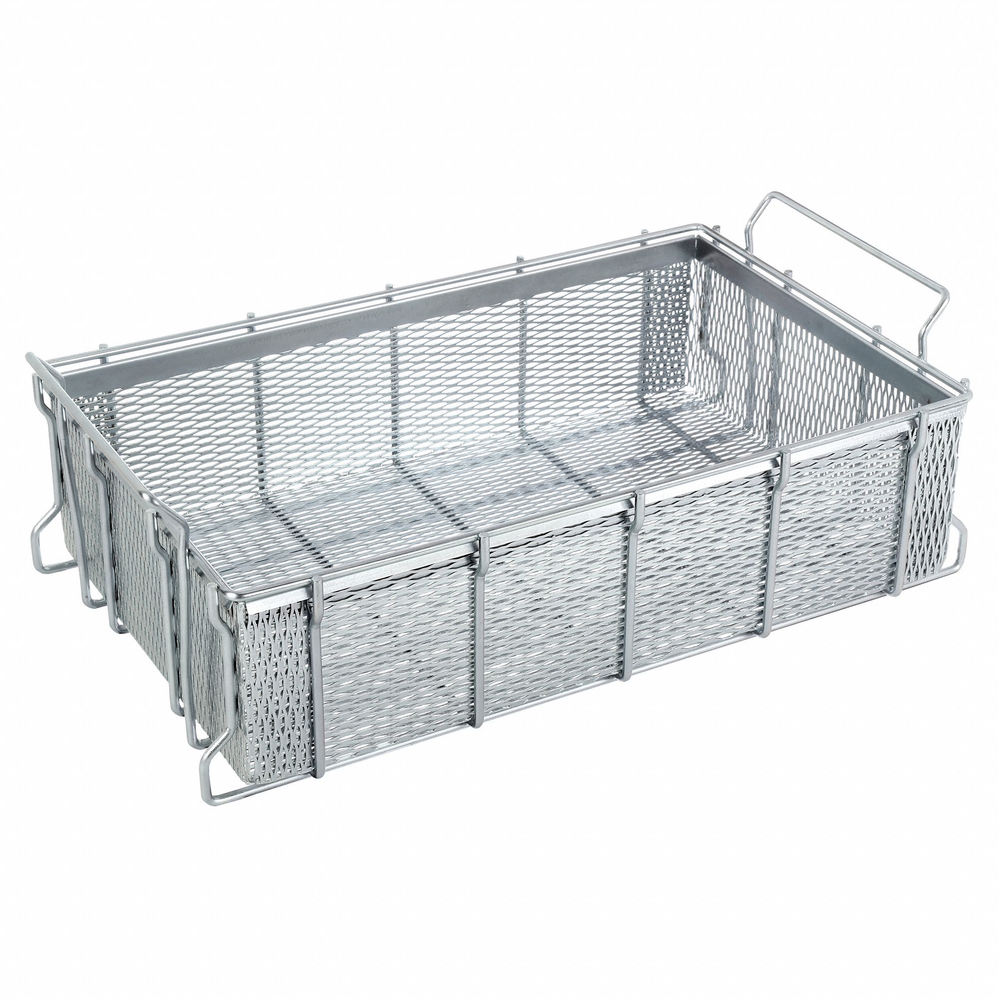 MARLIN STEEL WIRE PRODUCTS, Rectangular, Steel, Parts Washer Basket