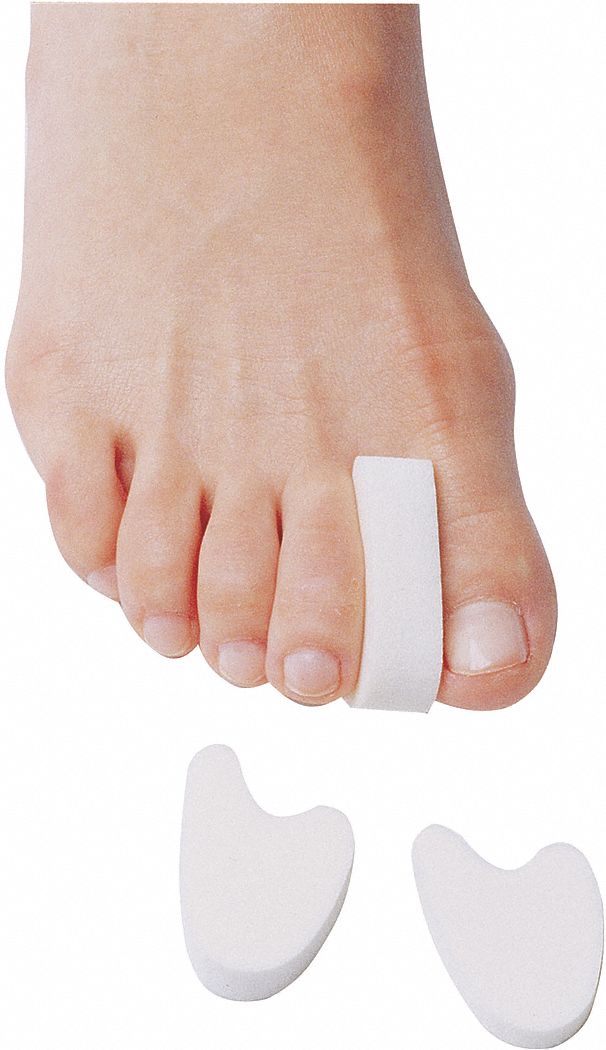 STEINS Toe Separators, Foam, PK 6 415K5876551030006 Grainger