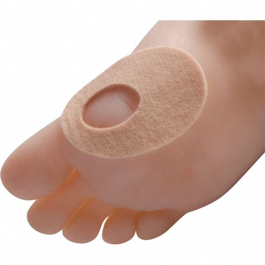 STEINS Bunion Pad, Felt, PK 9 415K6376521500009 Grainger
