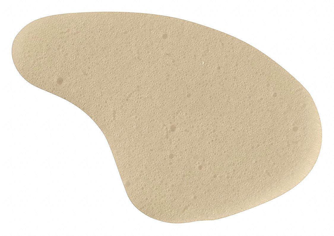 Toe Separator: Felt, 1 1/8 in Unit Lg, 1 in Unit Wd, 9 PK