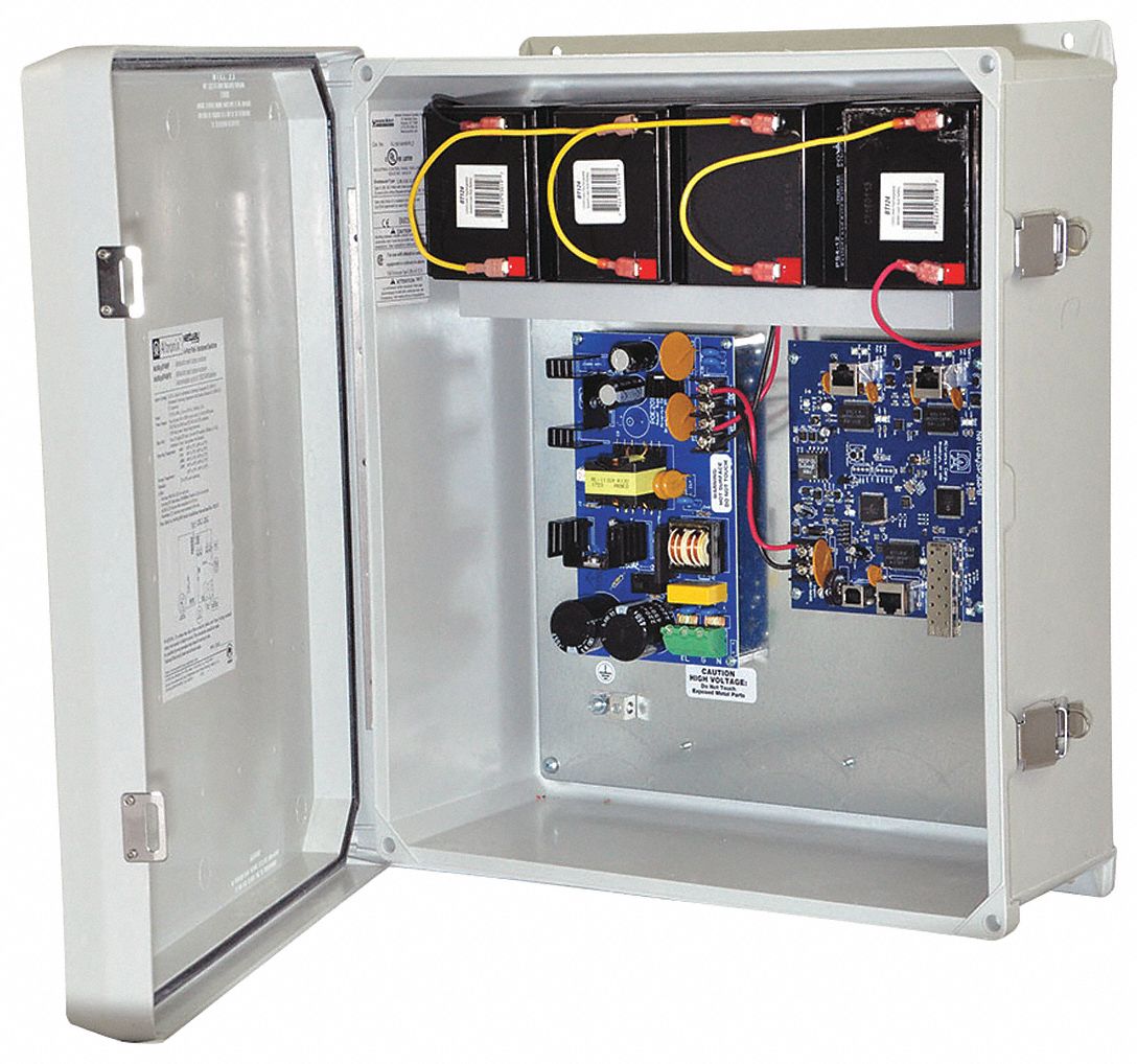 PoE Switch, Camera Inputs 3, Load 120W