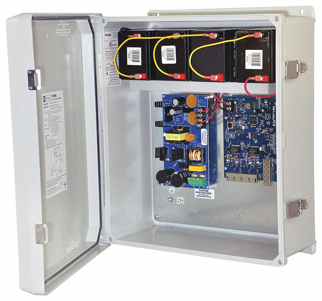 PoE Switch, Camera Inputs 4, Load 120W