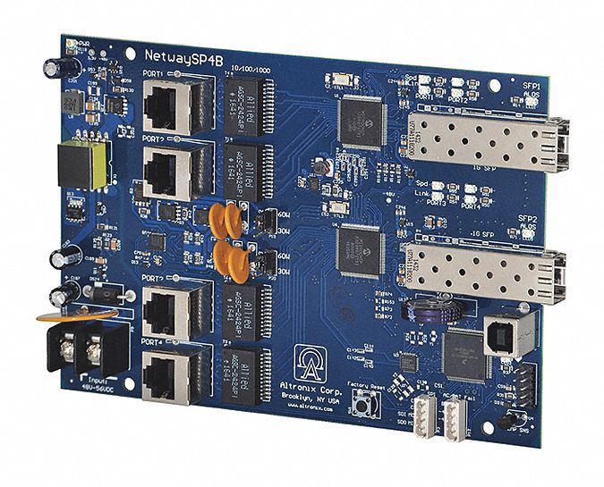 PoE Switch, Camera Inputs 4, Load 120W