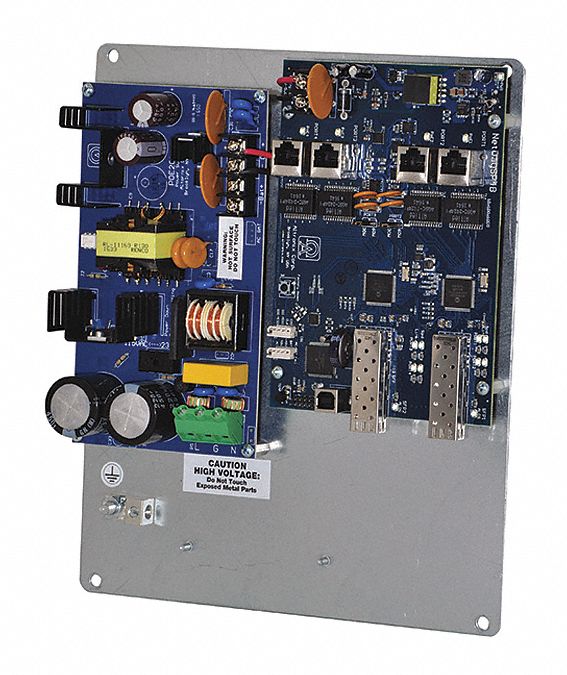 PoE Switch, Camera Inputs 4, Load 120W