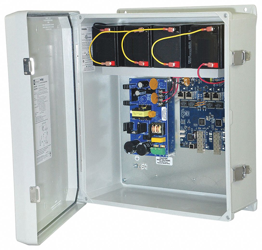 PoE Switch, Camera Inputs 4, Load 120W