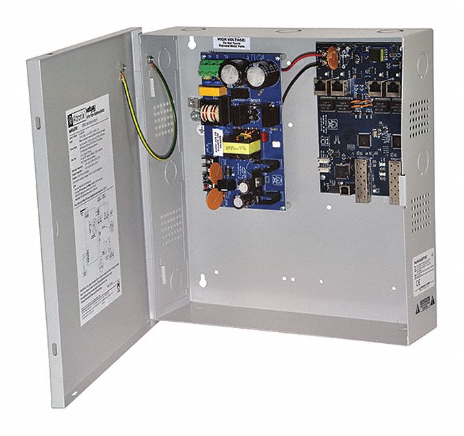 PoE Switch, Camera Inputs 4, Load 120W