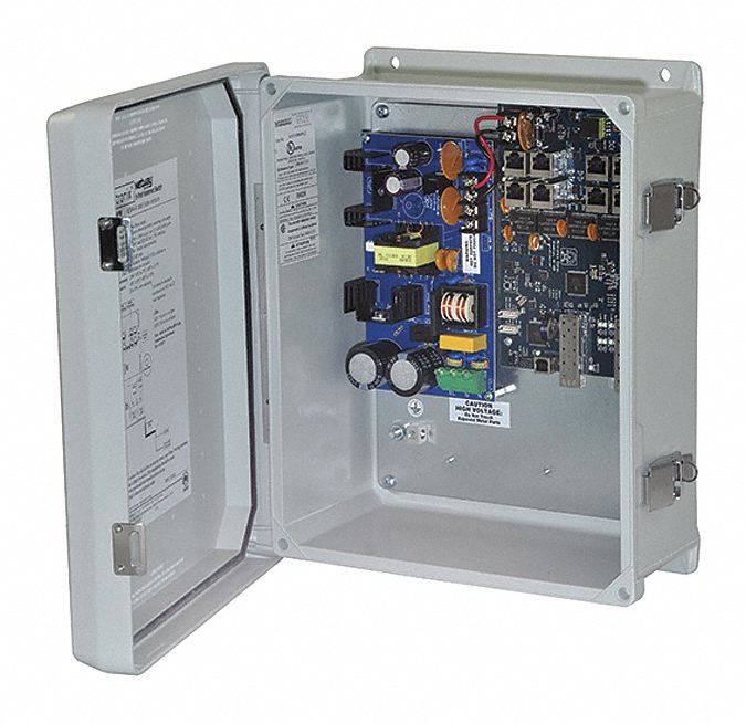 PoE Switch, Camera Inputs 8, Load 115W