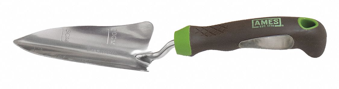 Hand Transplanter: Polyethylene, 6 1/4 in Handle Lg, 2 1/2 in Blade Wd, 5 7/8 in Blade Lg