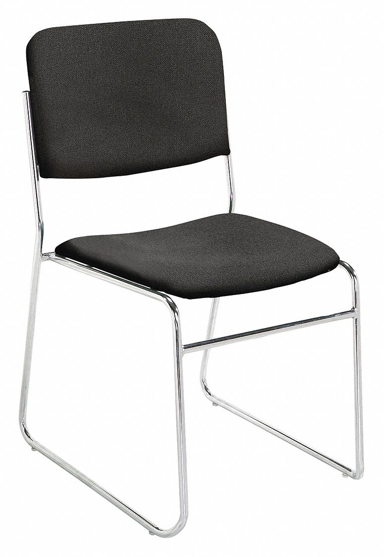 STACKING CHAIR,300 LB WT. CAP.,ASSEMBLED