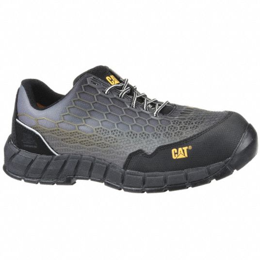 CAT Athletic Shoe, 111/2, M, Men's, Charcoal, Composite Toe Type, 1 PR 415N88P90818 11.5M