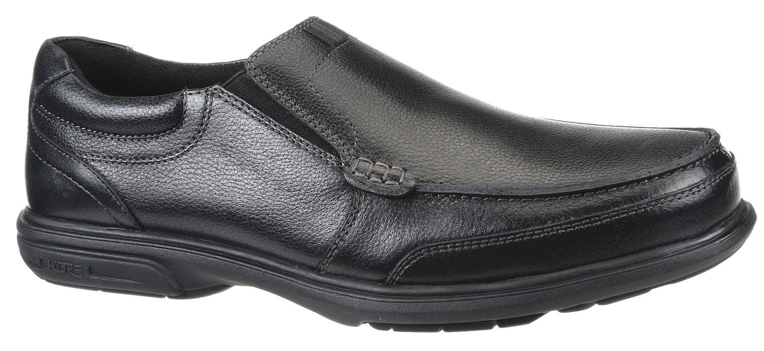 FLORSHEIM WORK Loafer Shoe, 13, D, Men's, Black, Steel Toe Type, 1 PR ...