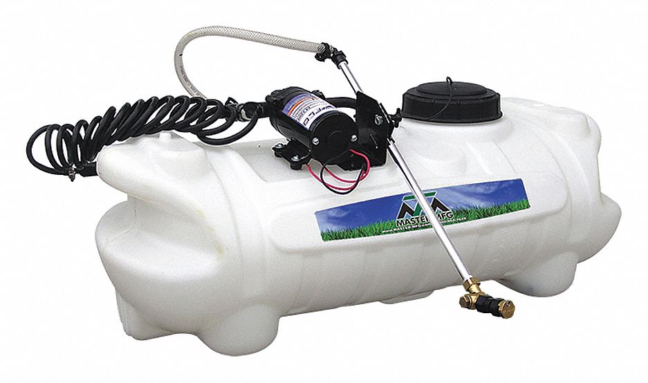 Sprayer: 15 gal Tank Capacity, 2.2 gpm Flow Rate, 40 psi PSI, 15 ft Hose Lg
