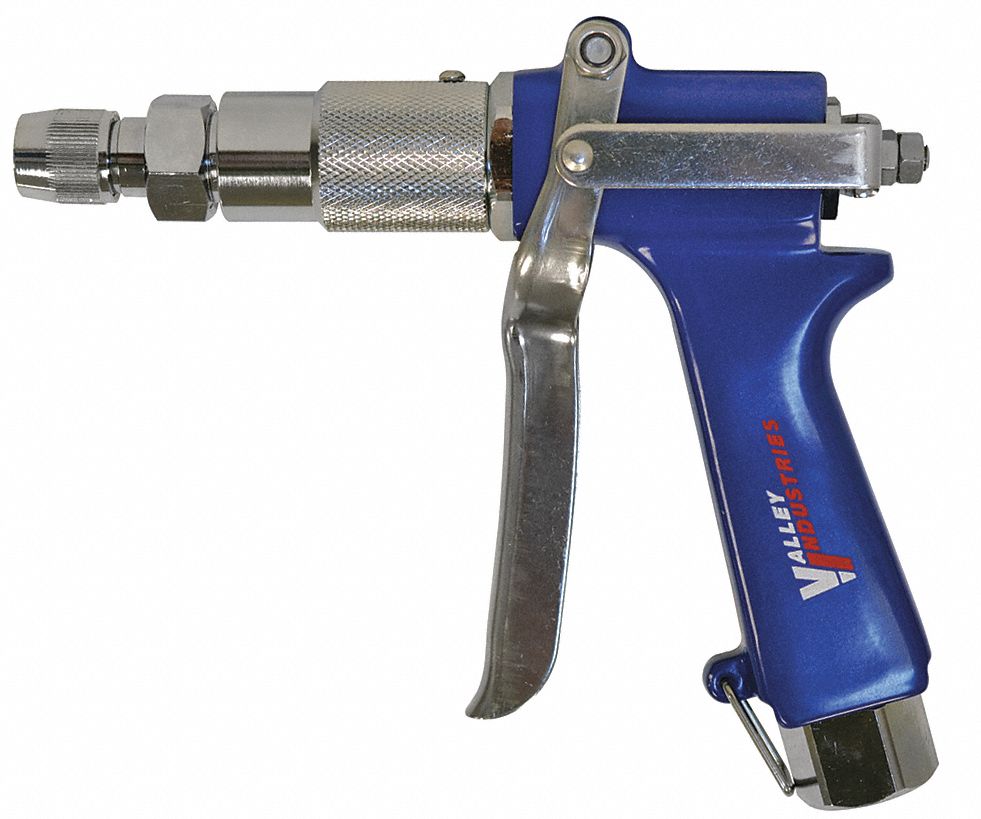Professional Spray Gun: Stainless Steel, 8-1/2 in