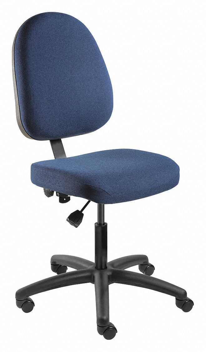 INTEGRA, Navy Blue, Fabric, Executive Chair 415Y246000NBF4550S/5 Grainger