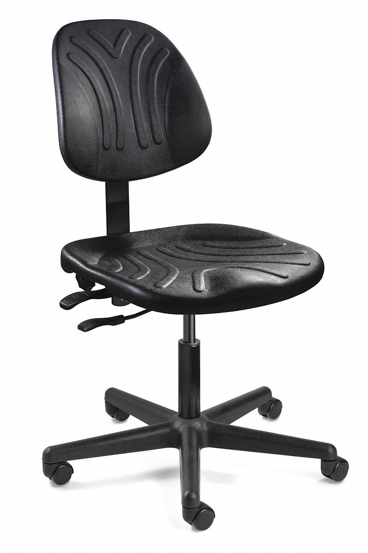 BEVCO Task Chair Task Chair Black Plastic 16 In To 21 In Nominal   415Y32 AS02