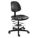 CHAIR,350 LB. WT. CAP.,BLACK SEAT