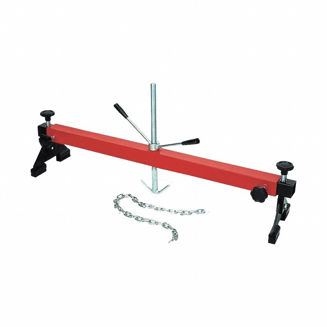 Engine Support: Engine Support, 1, 100 lb Load Capacity, 42 in Overall Lg