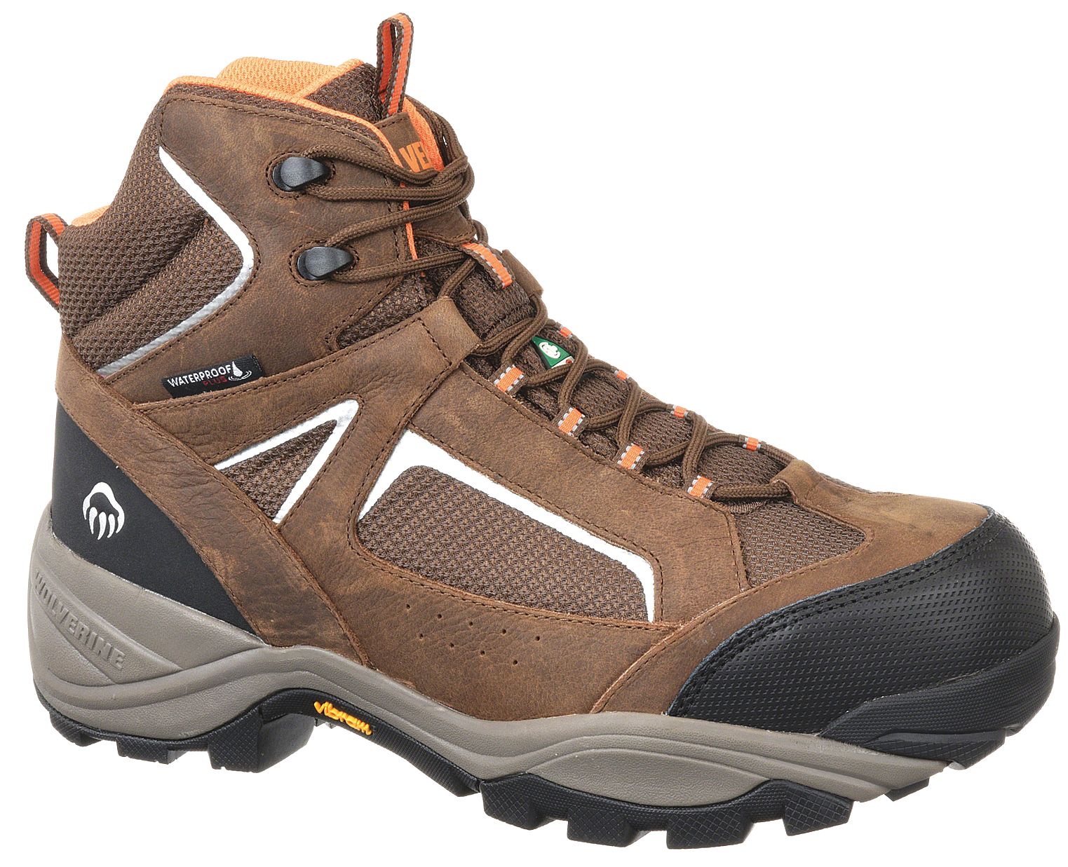 wolverine men's mauler hiker composite toe waterproof work boot