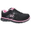 SKECHERS Women's Athletic Shoe, Alloy Toe, Style Number 76553 BKPK image