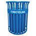 Round Outdoor Recycling Bins