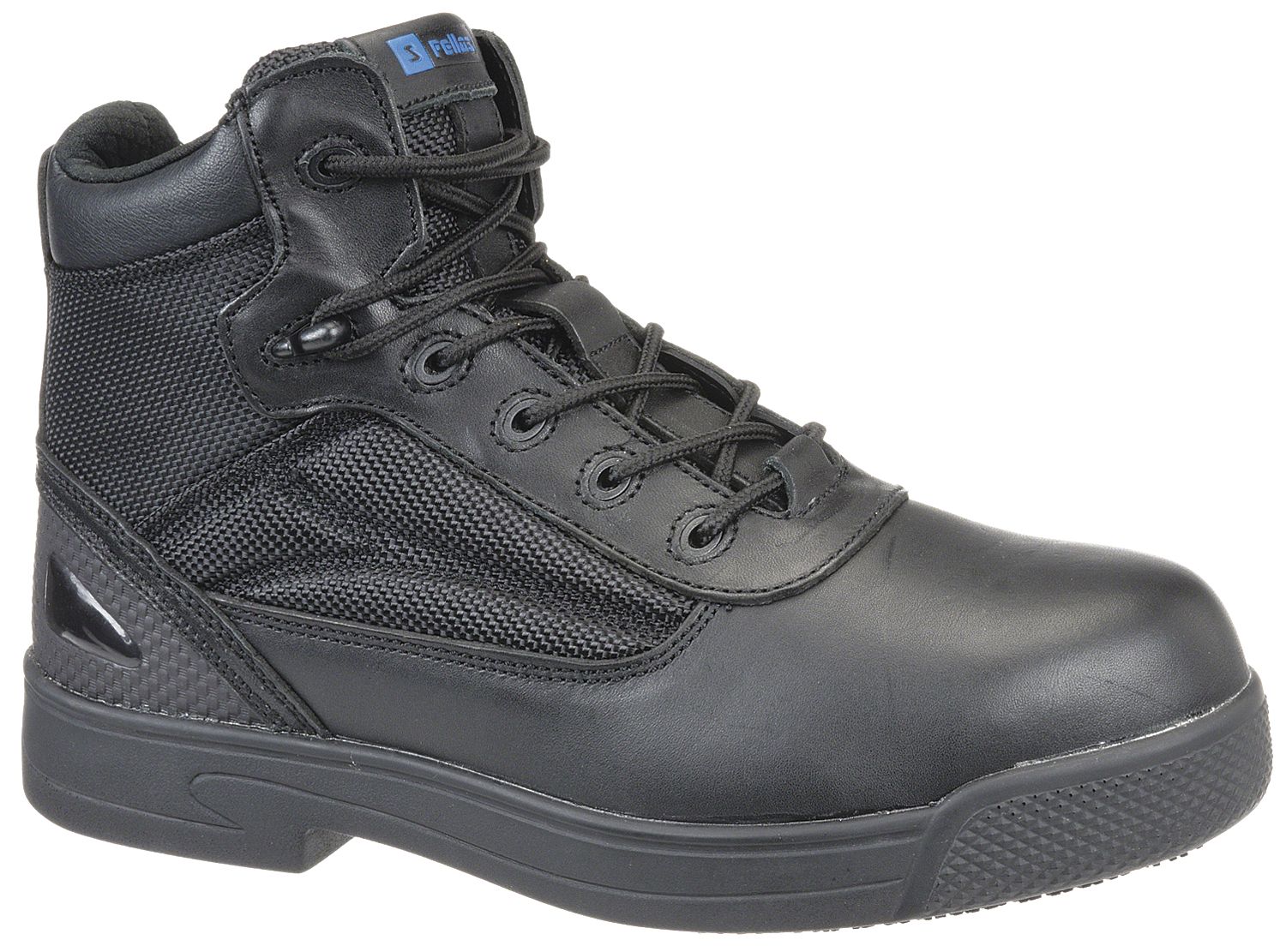 black non steel toe work boots