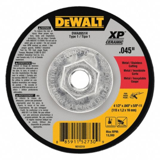 DEWALT Type 1 4 1 2 in x 0.045 in x 5 8