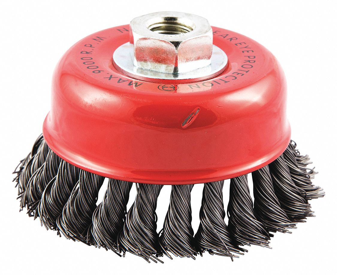 Alfa Tools 2 Fine Wire Cup Brush - 1/4 Shank, Cup Brush