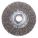 WIRE WHEEL BRUSH,ARBOR HOLE MOUNT