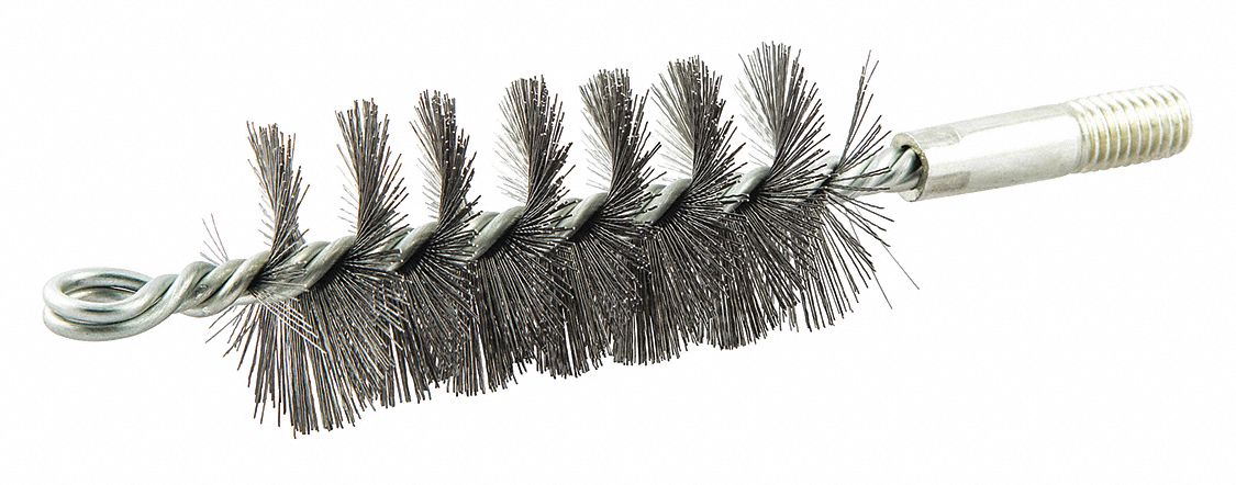 DOUBLE SPIRAL BRUSH,1.75 IN BUSH DIA