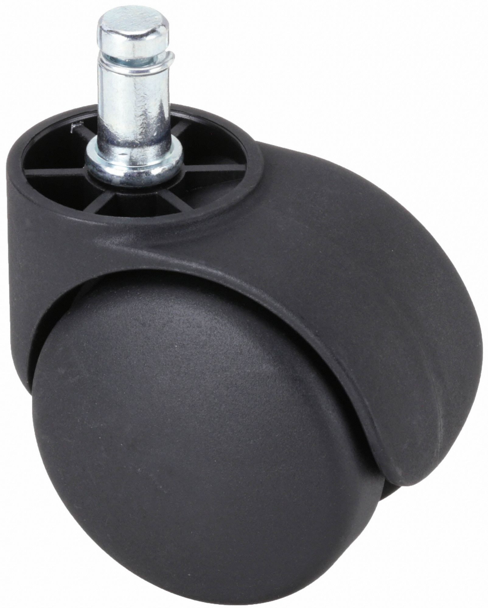 GRAINGER APPROVED FrictionRing Stem Caster Kit, 2 3/16 in Wheel Dia