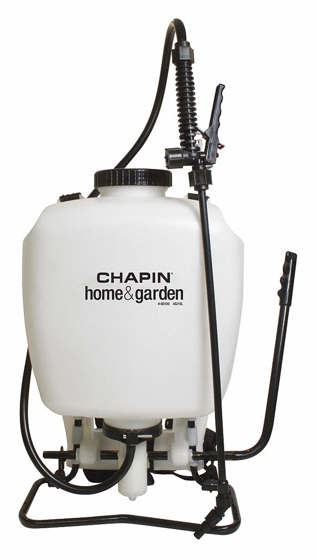 BACKPACK SPRAYER,4 GAL. TANK,80 PSI