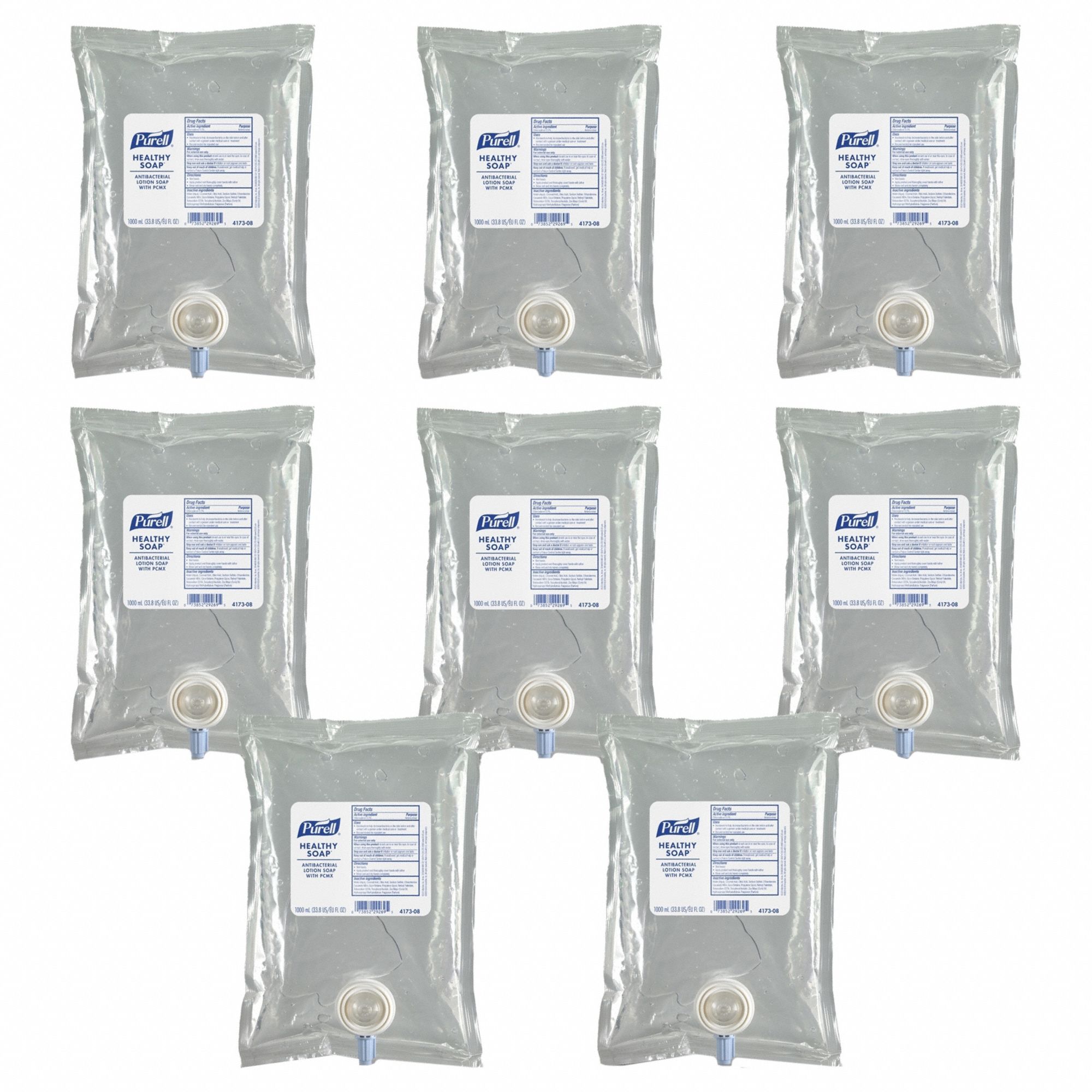 Antibacterial Lotion Soap 1000mL PK8