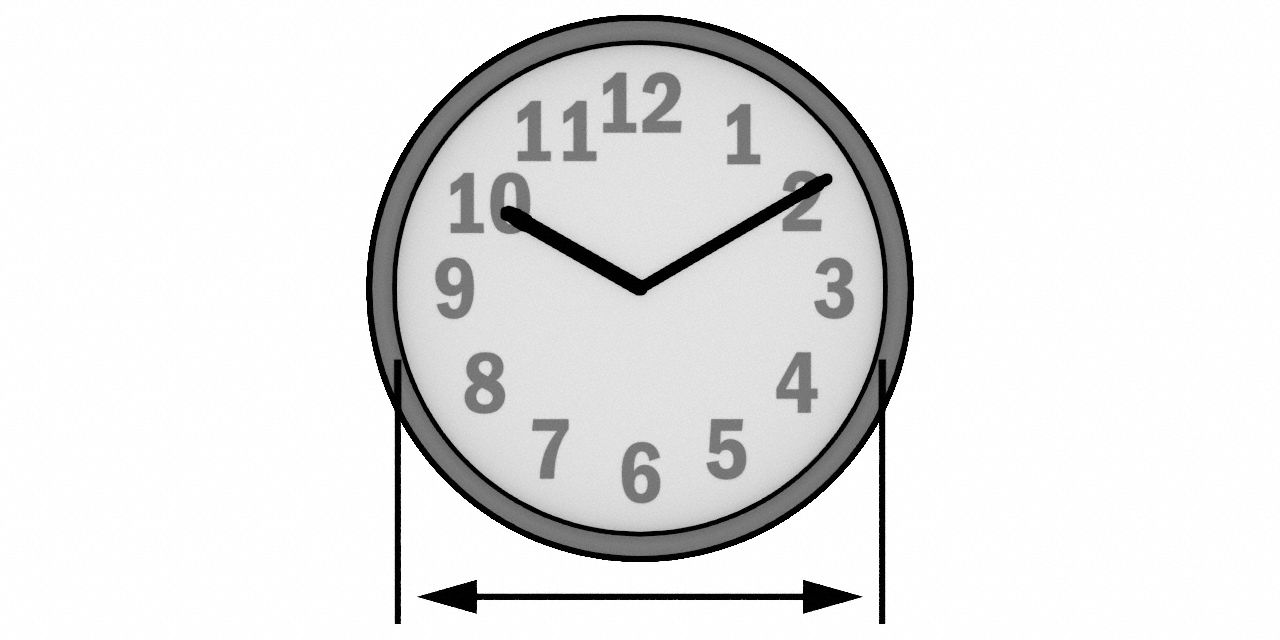 Auto Set DST/Manual, Quartz Movement, Analog Clock - 49XY31