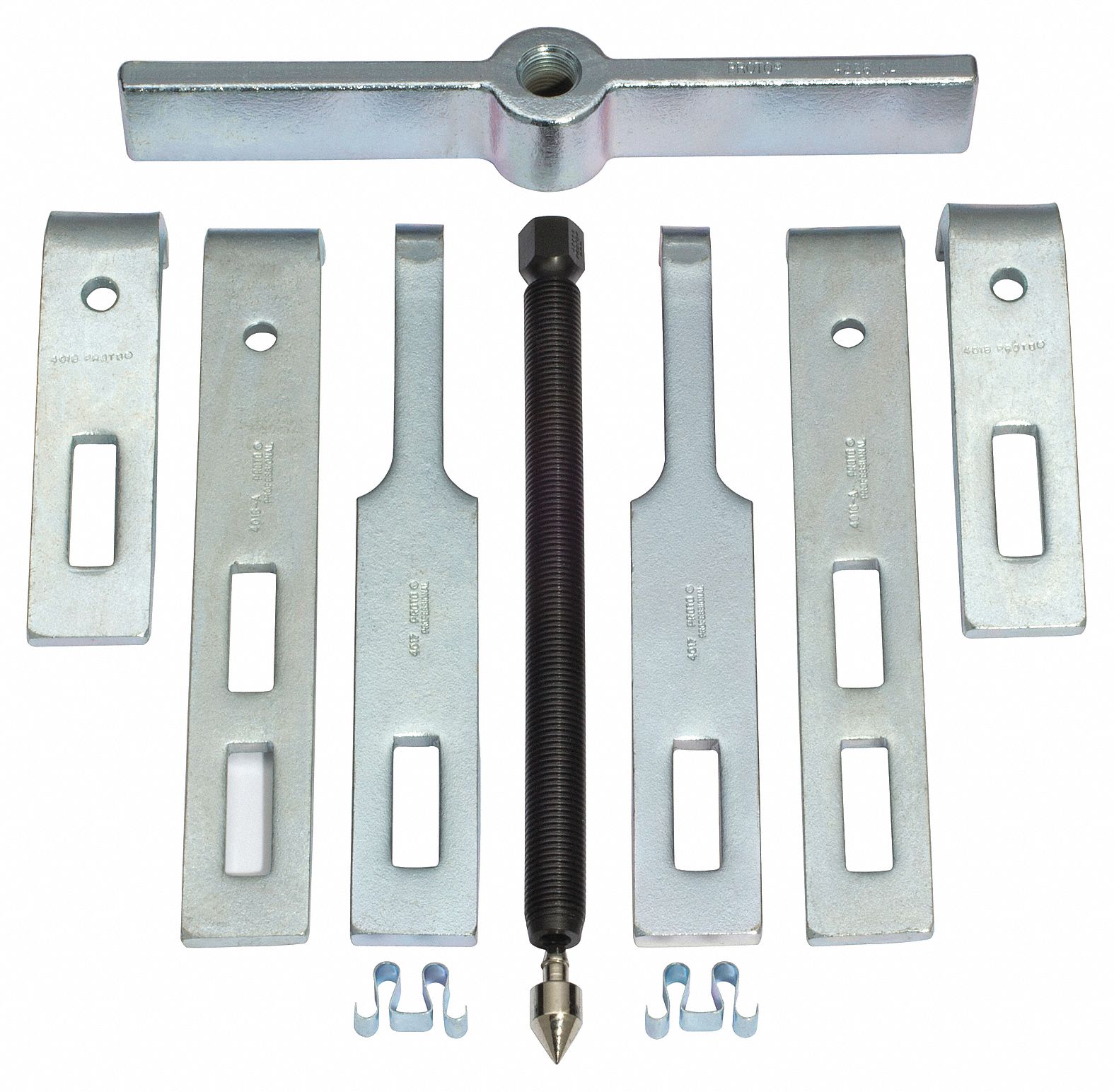 PULLER SET,7-1/8" JAW REACH,11 PCS.