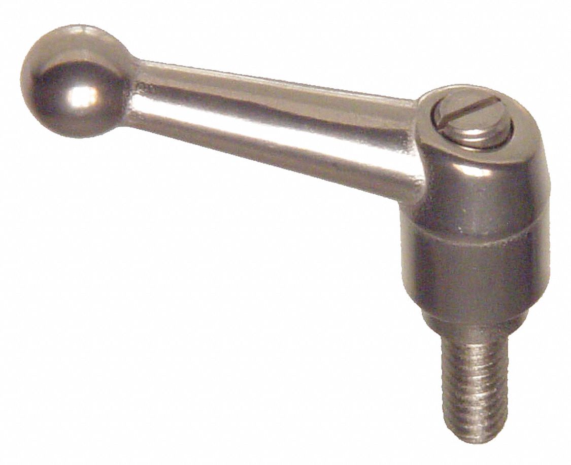 ADJUSTABLE HANDLE, 1.57 IN L, 1-5/16 IN H, ¼