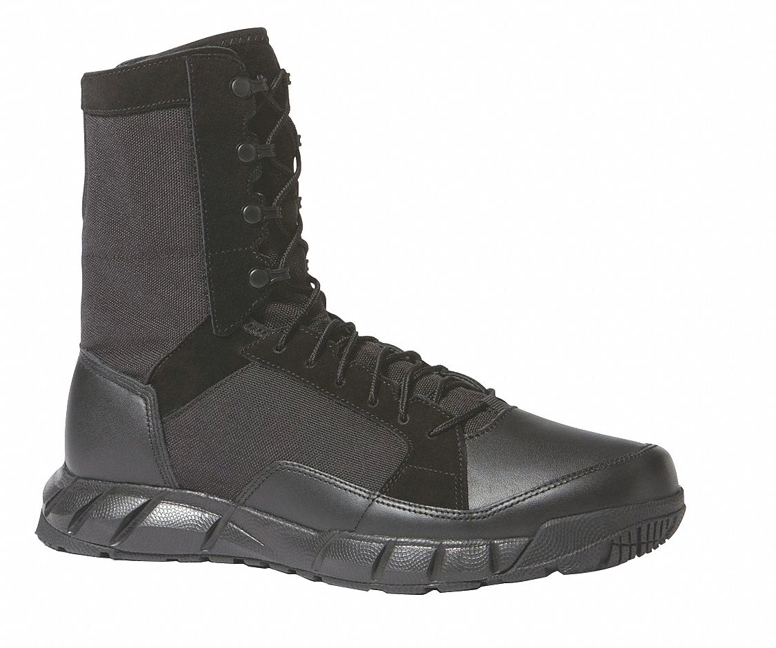 OAKLEY, Black, Lace Up, Tactical Boots - 417X26|11190-02E-12.5 - Grainger