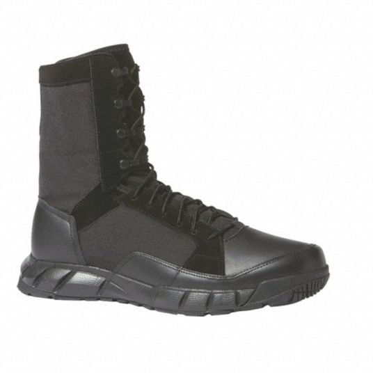 OAKLEY, Black, Lace Up, Tactical Boots - 417X18|11190-02E-8.5 - Grainger