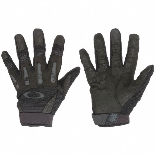 OAKLEY, AX Suede, AX Suede, Tactical Glove - 417X77|94257-01K-S - Grainger